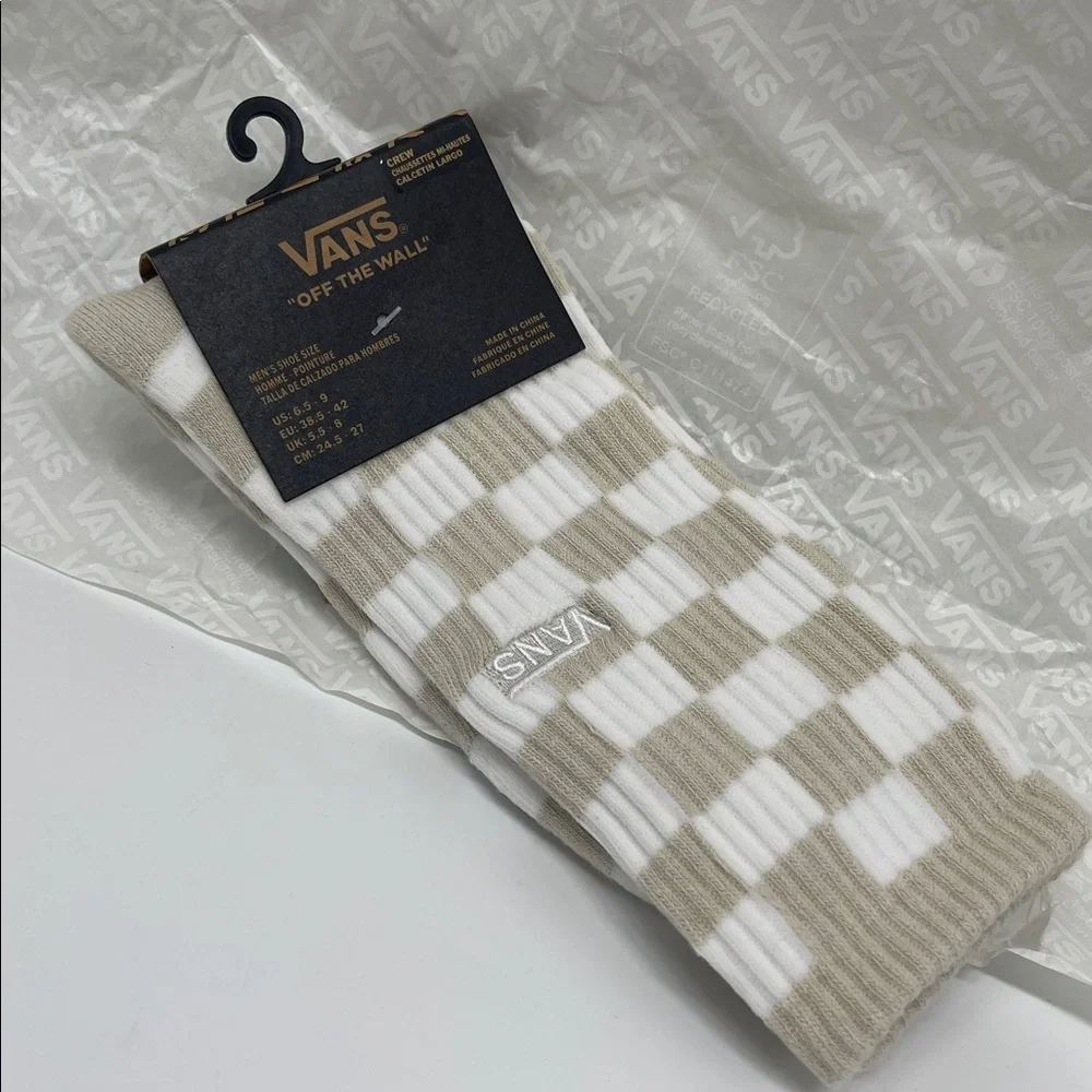 VANS "Off The Wall" Crew socks Checkerboard 
Vans socks (1 pair) - Picture 9 of 16